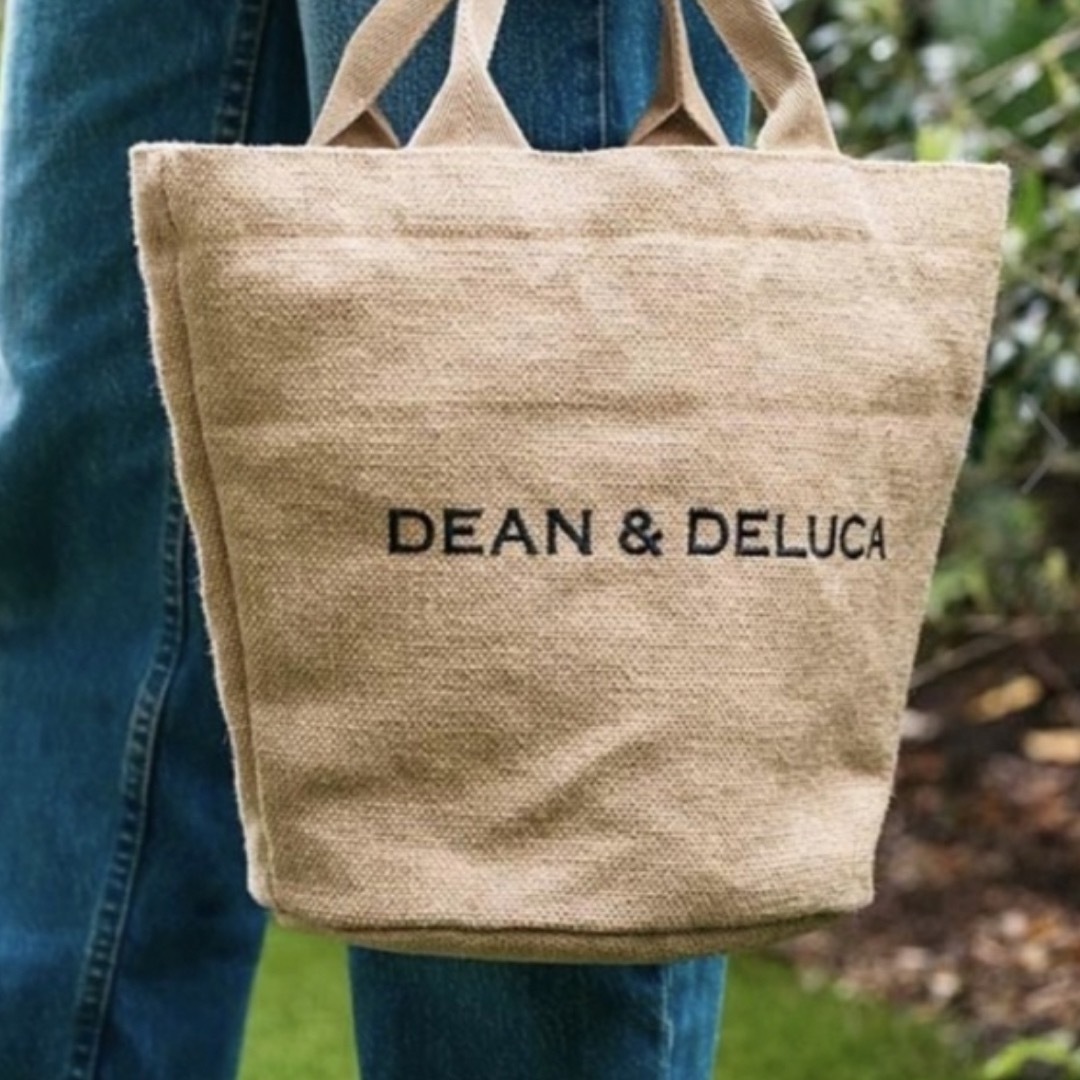 DEAN & DELUCA(ディーンアンドデルーカ)の20周年DEAN & DELUCA ジュートマーケットトートバッグ S レディースのバッグ(トートバッグ)の商品写真