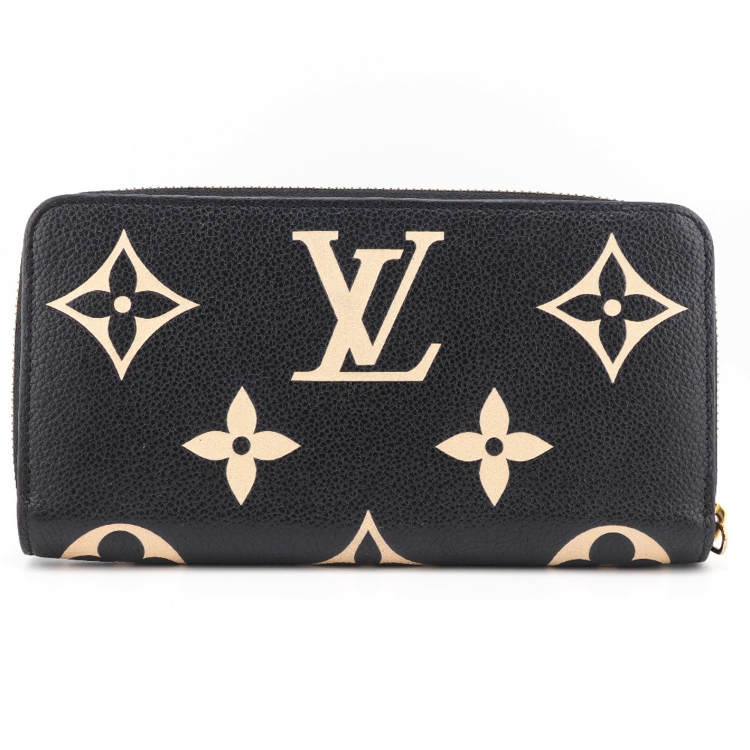 ルイヴィトン LOUIS VUITTON 長財布
 モノグラムアンプラント ジッピーウォレット M80481 ノワール