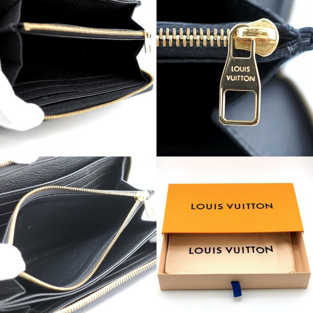 ルイヴィトン LOUIS VUITTON 長財布
 モノグラムアンプラント ジッピーウォレット M80481 ノワール