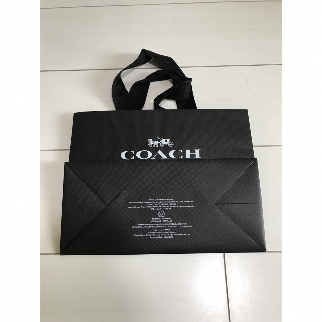 COACH(コーチ)のコーチ　COACH  coach ショップ紙袋 3セット レディースのバッグ(ショップ袋)の商品写真