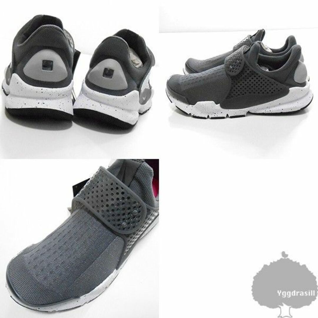 新品 NIKE SOCK DART スニーカー US8 グレー ソックダート 1