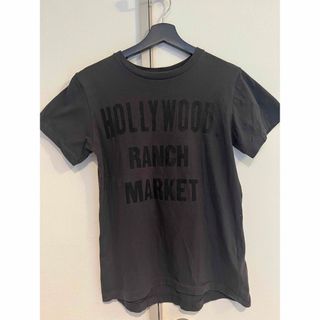 ハリウッドランチマーケット(HOLLYWOOD RANCH MARKET)の【ハリウッドランチマーケット】サイズ1（S）チャコール　プリントTシャツ(Tシャツ/カットソー(半袖/袖なし))