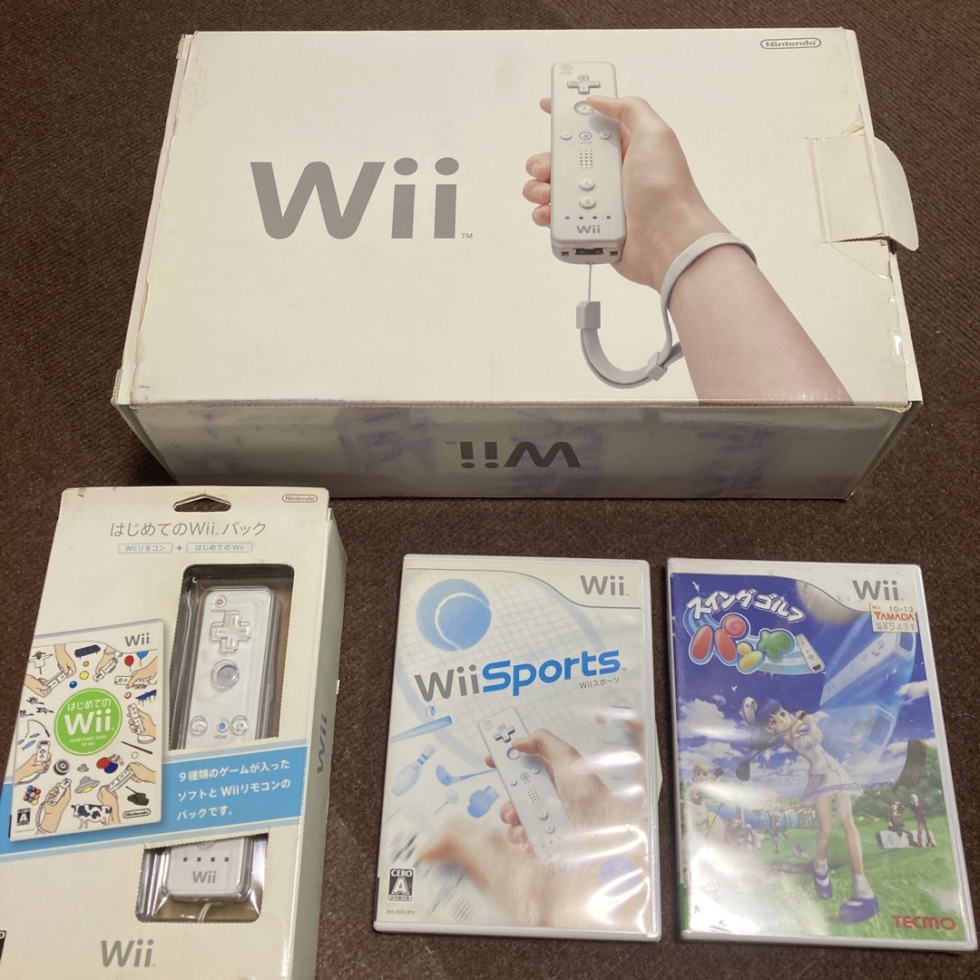 Nintendo Wii RVL-S-WA  本体リモコン　ソウトセット割引可