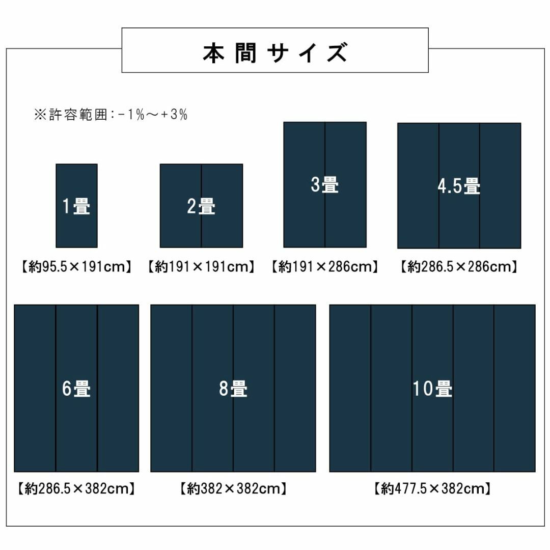 【色: ブラウン】イケヒコ 『バルカン』 肌触りの良い国産 畳 マット 本間1畳 3