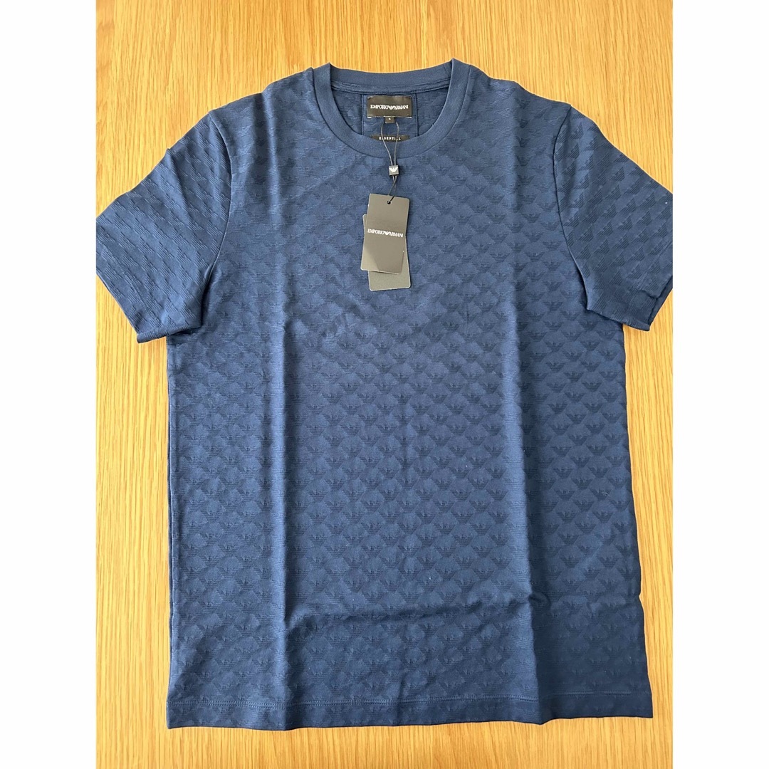 希少品【Ｓ】アルマーニ　EMPORIO ARMANI　半袖紺Tシャツ