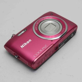 超美品 COOLPIX S3500 ラズベリーレッド