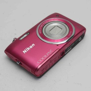 ニコン(Nikon)の超美品 COOLPIX S3500 ラズベリーレッド (コンパクトデジタルカメラ)