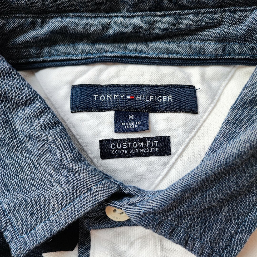 TOMMY HILFIGER - TOMMY HILFIGER ポロシャツ 星条旗 M 半袖の通販 by