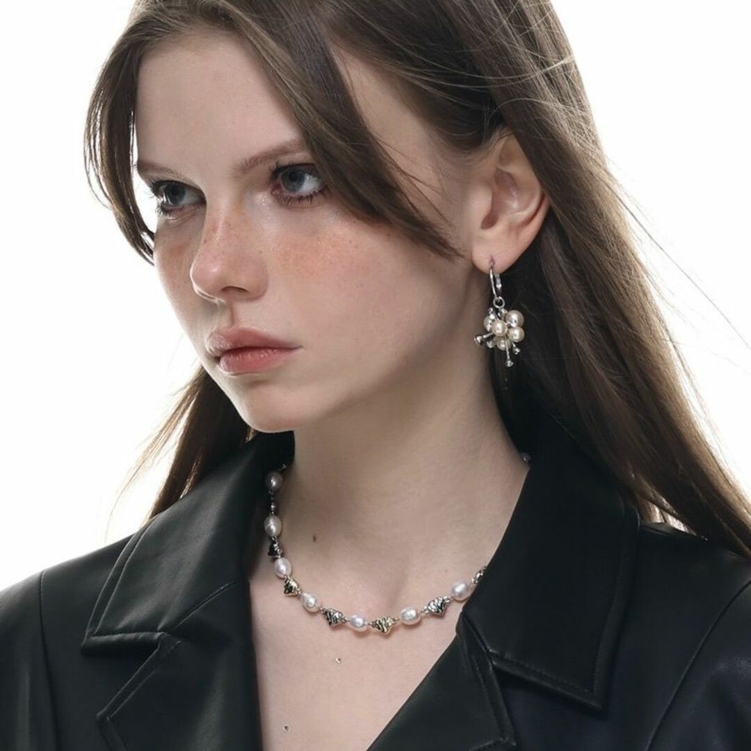 Sumiyaki pearl necklace パールネックレス シルバー