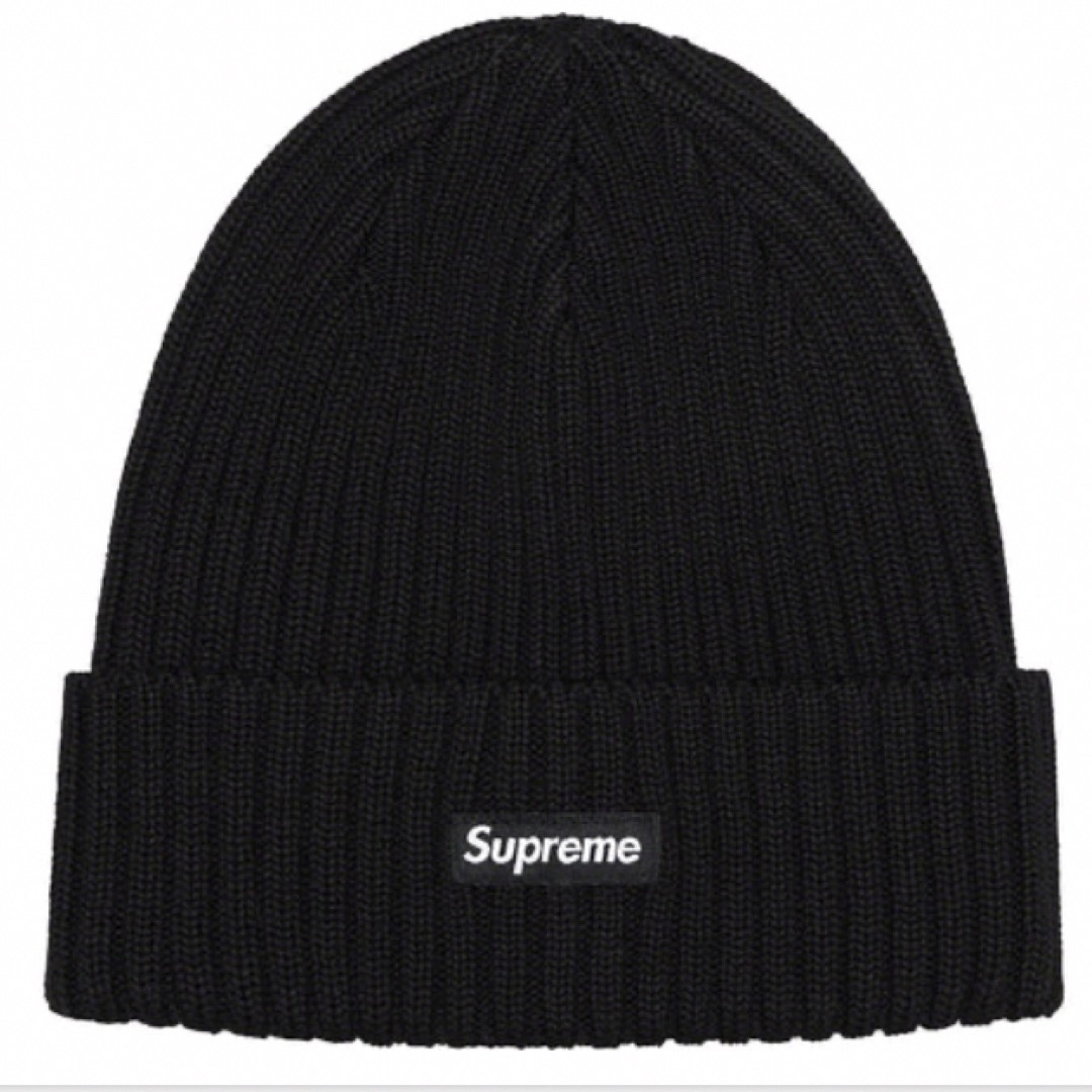 supreme  Overdyed Beanie 黒　2023ss  week1