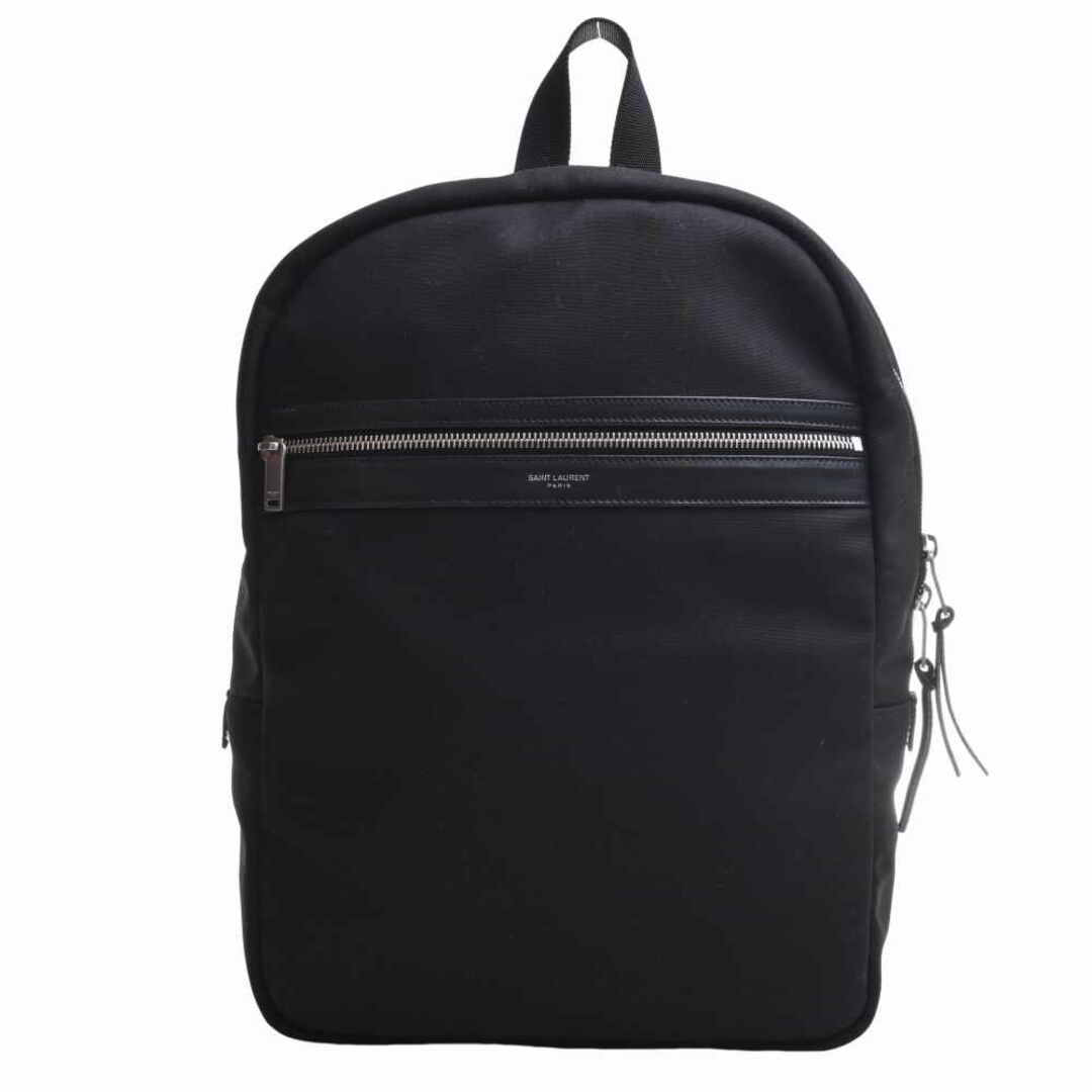 SAINT LAURENT サンローラン キャンバス レザー シティ リュック