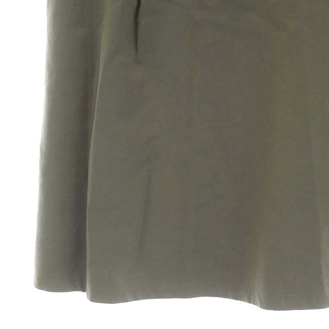 TOMORROWLAND(トゥモローランド)のトゥモローランド コットンテンセル サイドヨークスカート フレアスカート 膝丈 レディースのスカート(ひざ丈スカート)の商品写真