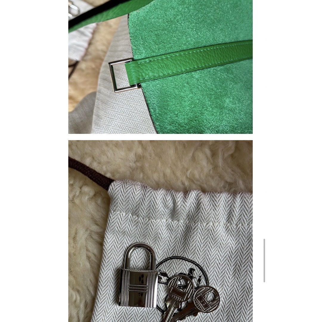 エルメスHERMES ピコタンロックPM バンブー R刻印