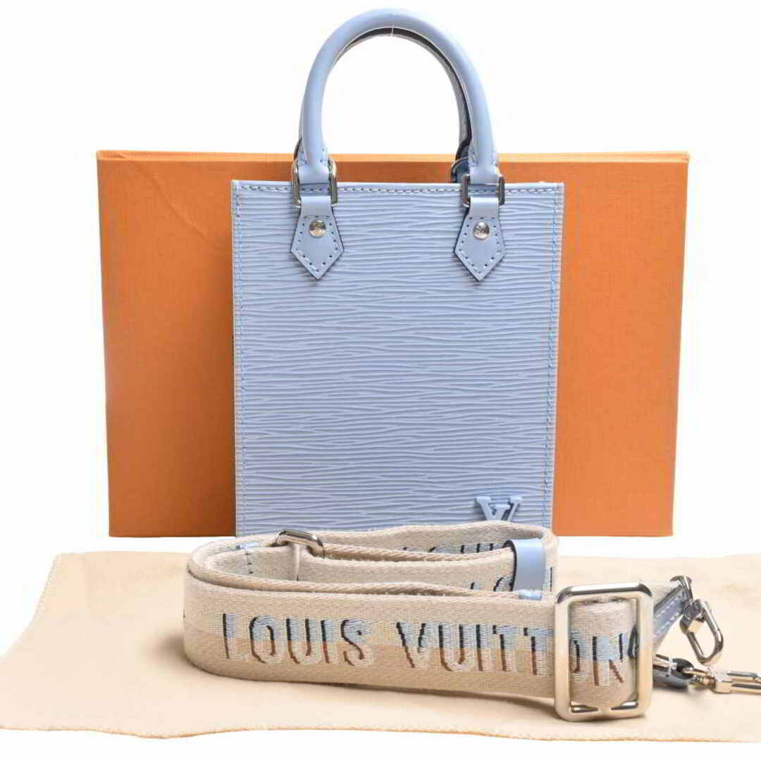 LOUIS VUITTON ルイヴィトン エピ プティット サックプラ 2WAY ショルダーバッグ M81069 ブルー by