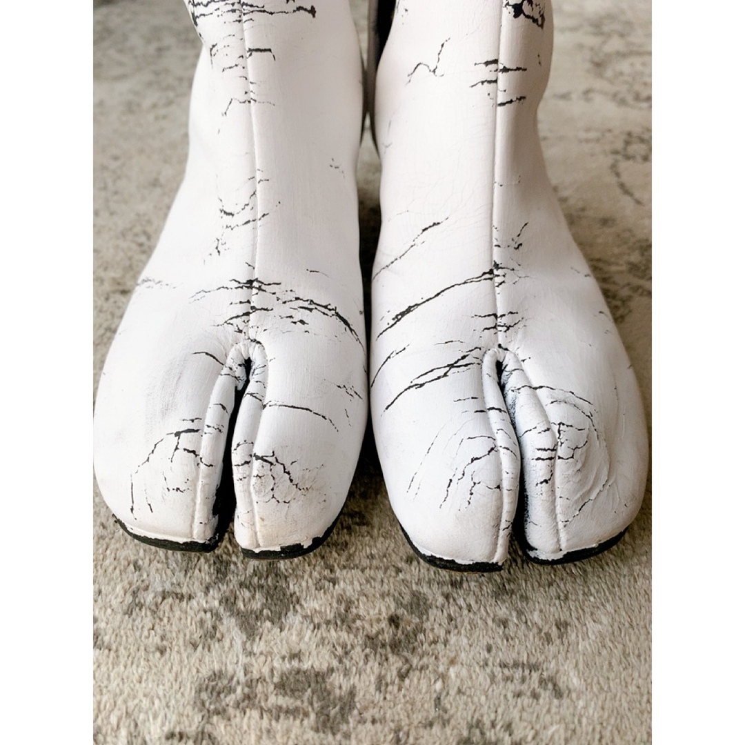 Maison Margiela ペンキ足袋ブーツ36 マルジェラタビTABI Maison Margiela ペンキ足袋ブーツ36 マルジェラタビTABI
