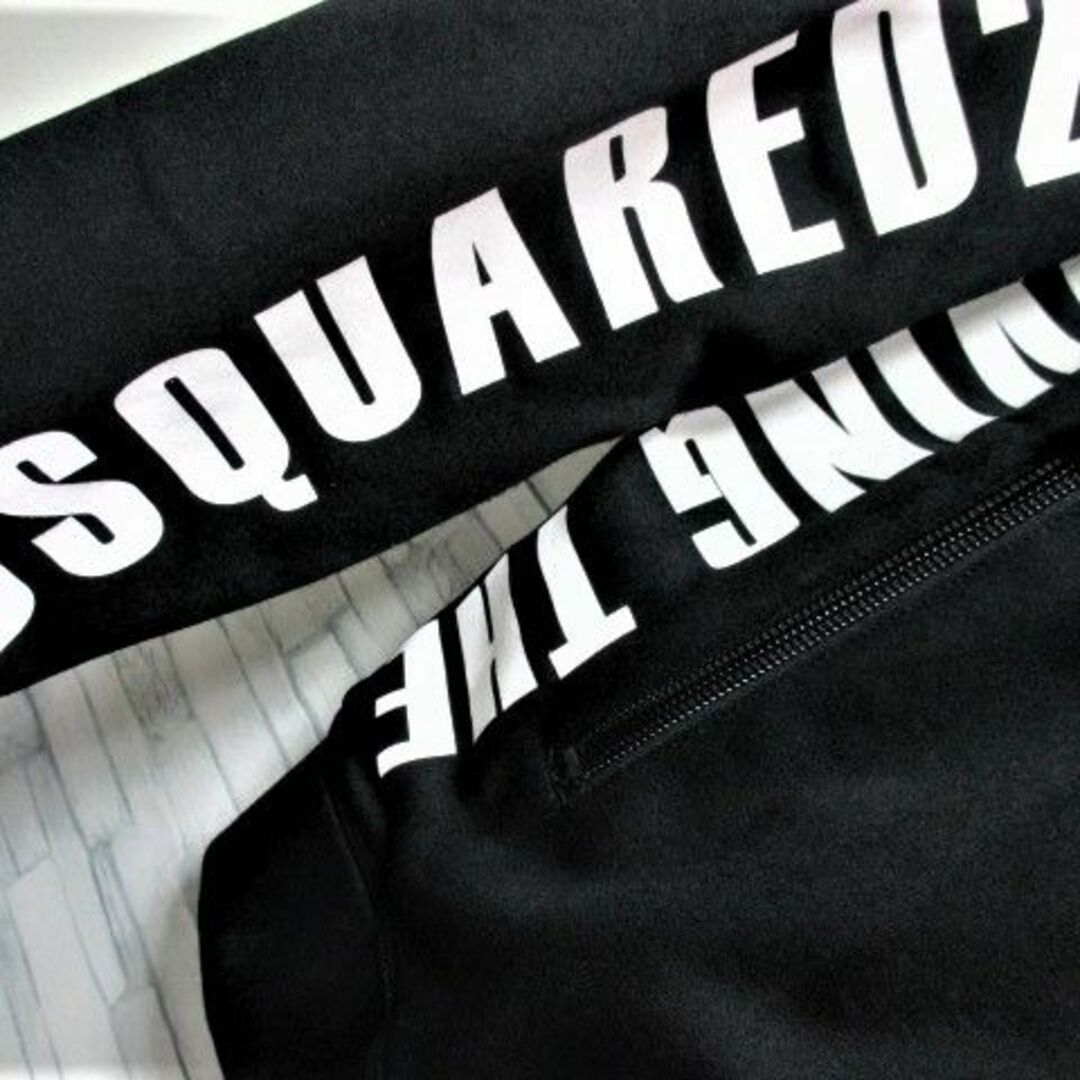 DSQUARED2(ディースクエアード)のDSQUARED2 ディースクエアード ロゴ プリント スウェット パーカー/M メンズのトップス(パーカー)の商品写真