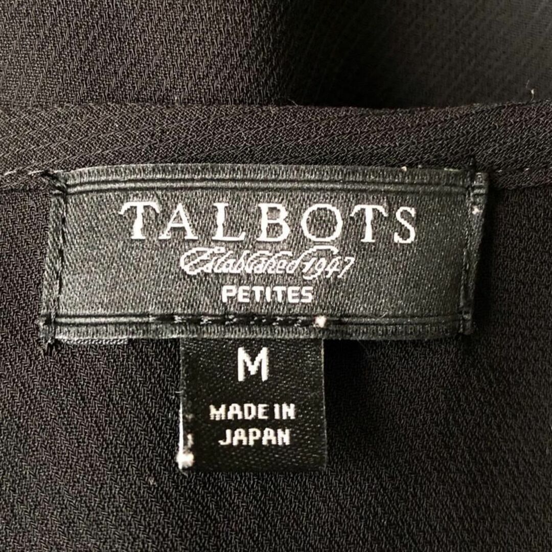 TALBOTS(タルボット)のTALBOTS　タルボット　半袖ブラウス　ポリエステル　オフィスカジュアル レディースのトップス(シャツ/ブラウス(半袖/袖なし))の商品写真