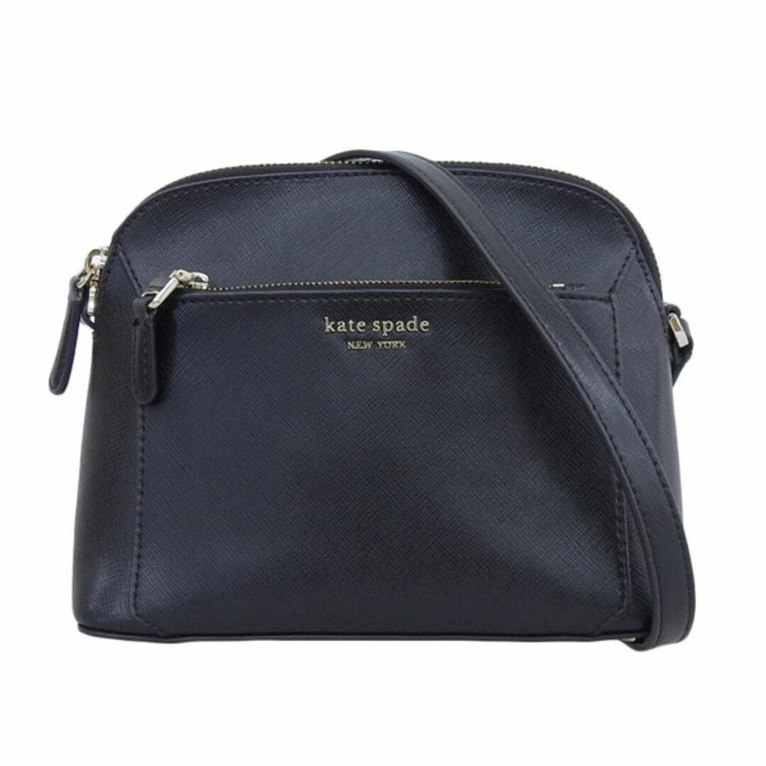 【中古】kate spade ケイトスペード LOUISE ルイーズ ドーム型 ショルダーバッグ - ブラック gy | フリマアプリ ラクマ