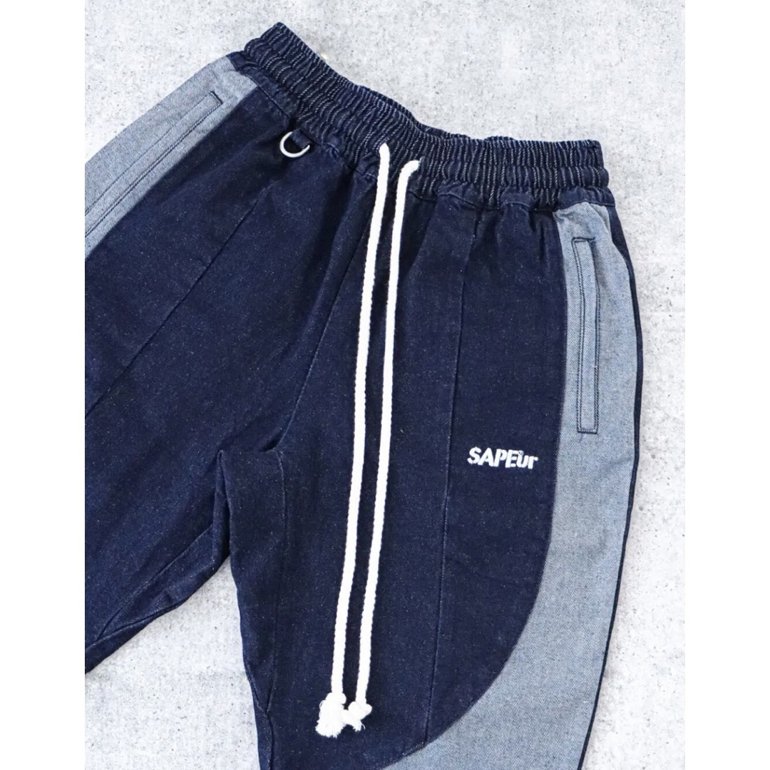 DENIM TRACK PANTSサプール デニム トラック パンツ | www.yokecomms.com