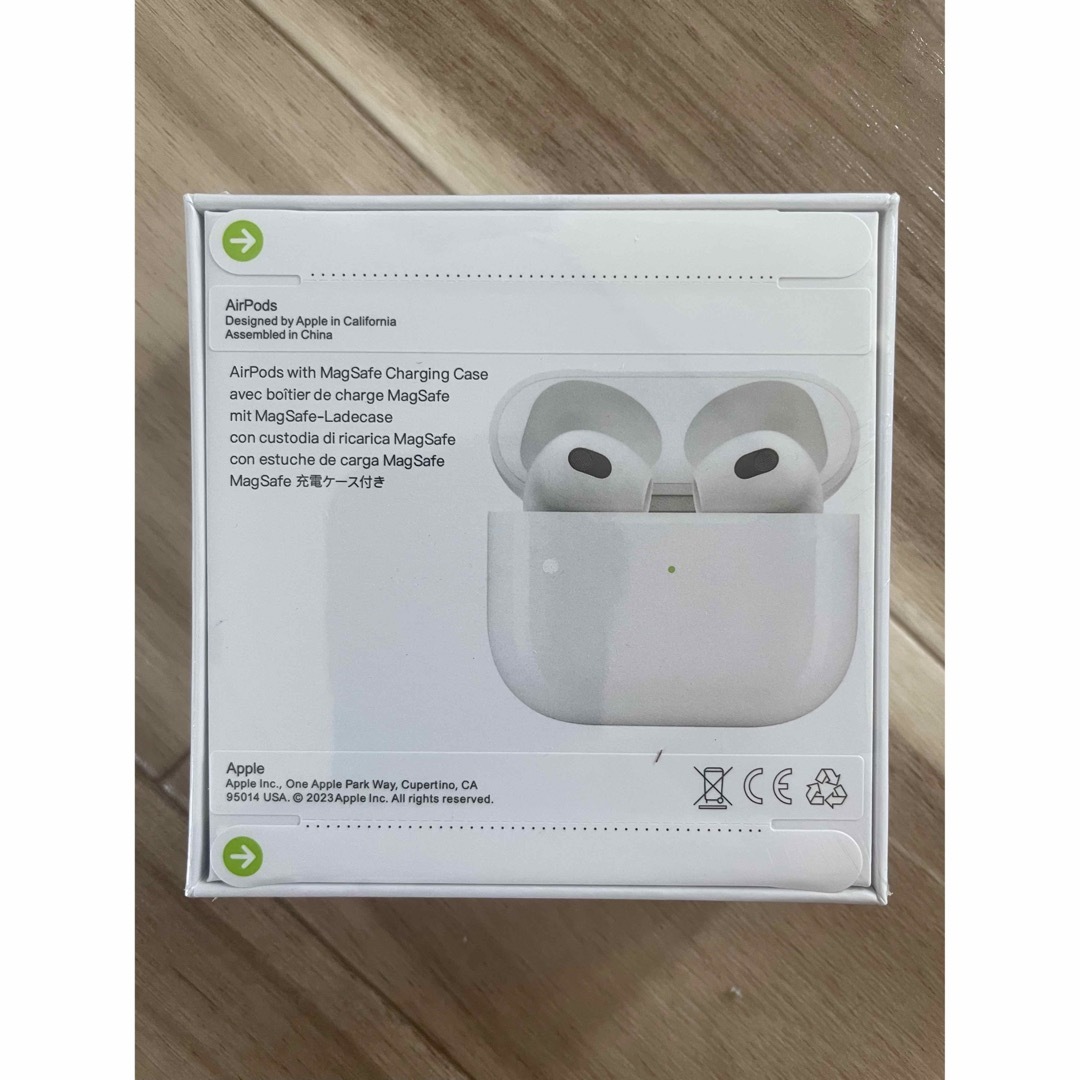 Apple Airpods (第3世代) MME73J/A 新品未開封 即日発送の通販 by n