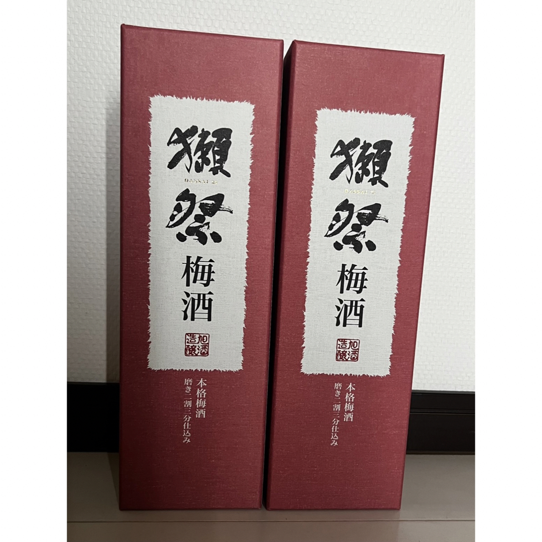 希少品 旭酒造 獺祭 梅酒 磨き二割三分仕込み 720ml2本セットの+