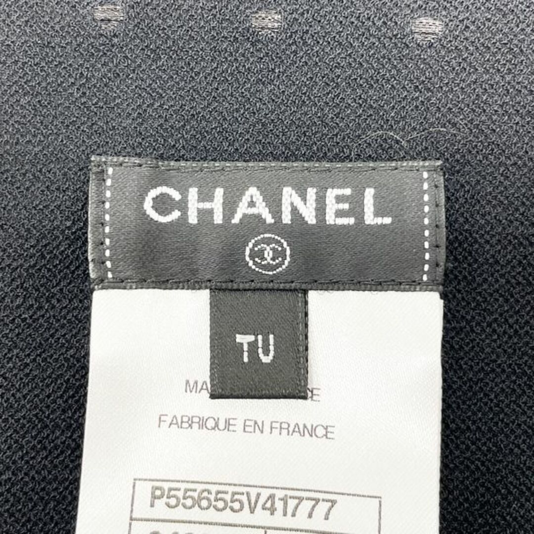 CHANEL(シャネル)のCHANEL ココマーク ラメ P55655 ストール ナイロン ポリエステル レディースのファッション小物(ストール/パシュミナ)の商品写真