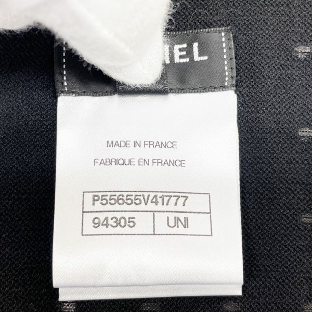 CHANEL(シャネル)のCHANEL ココマーク ラメ P55655 ストール ナイロン ポリエステル レディースのファッション小物(ストール/パシュミナ)の商品写真