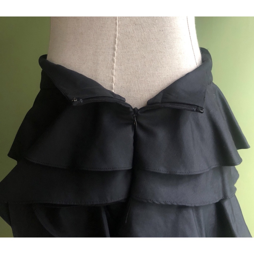 Lanvin en Bleu フリルショートパンツ 38(M Lanvin en bleu フリルショートパンツ 38(M