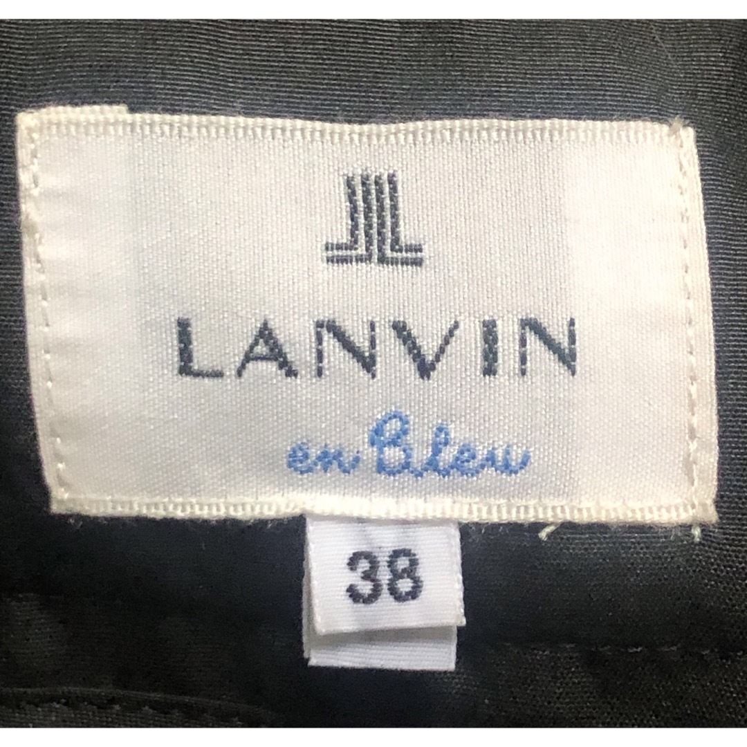 Lanvin en Bleu フリルショートパンツ 38(M Lanvin en bleu フリルショートパンツ 38(M
