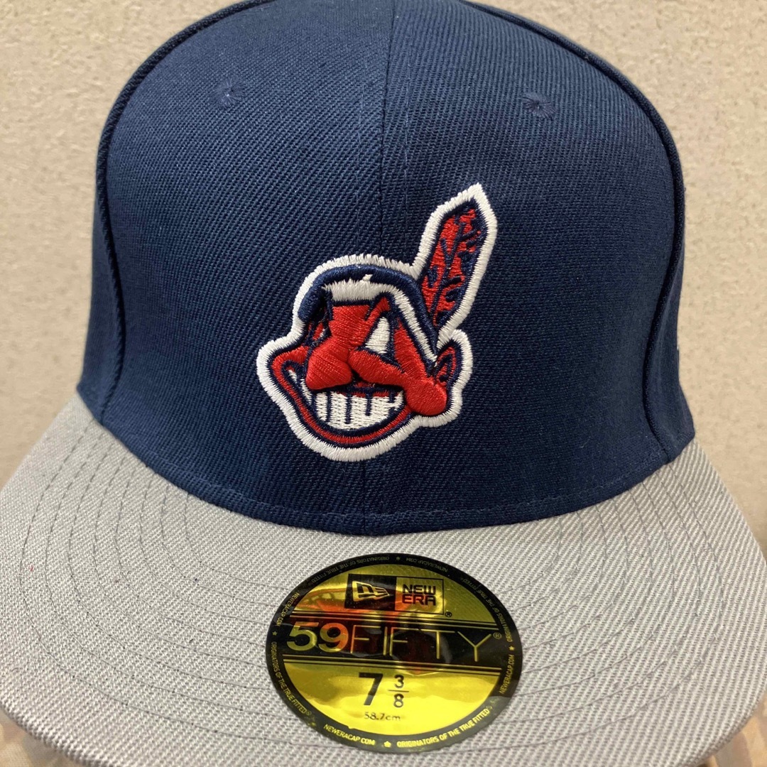 New Era INDIANS (インディアンス) キャップ ブラウン