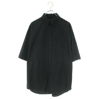 バレンシアガ 23AW S/S Large Fit Shirt 751921 TNM60 バックプリントオーバーサイズ半袖シャツ メンズ 38