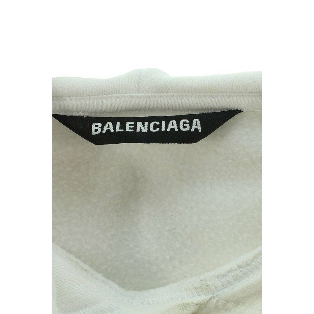 Balenciaga(バレンシアガ)のバレンシアガ  570811 TJV85 ロゴ刺繍プルオーバーパーカー メンズ L メンズのトップス(パーカー)の商品写真