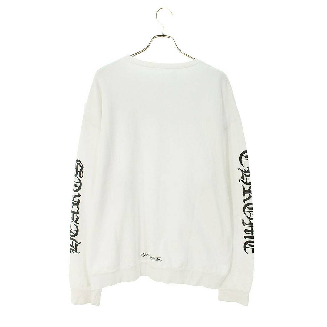 CHROME HEARTS クロムハーツ SWTSHRT PLVR アームロゴプリントプルオーバーパーカー ブラック