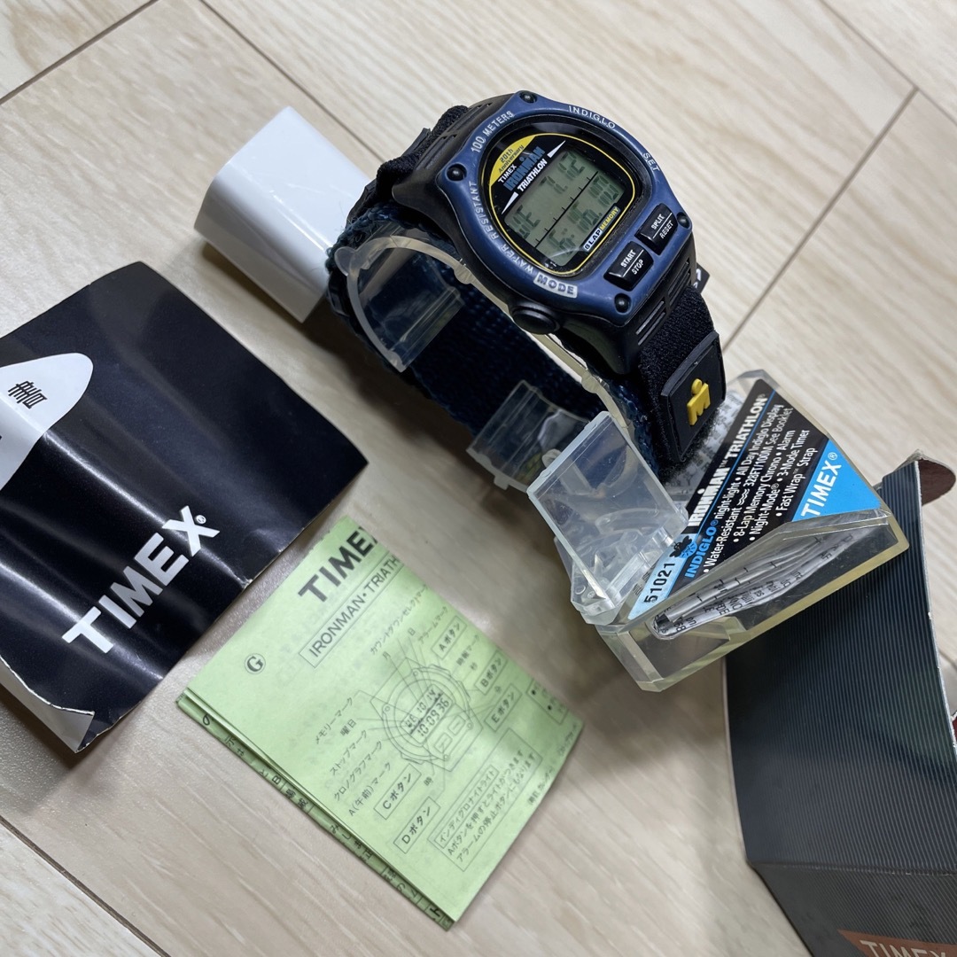 TIMEX IRONMAN TRIATHLON 20th INDIGLO 腕時計