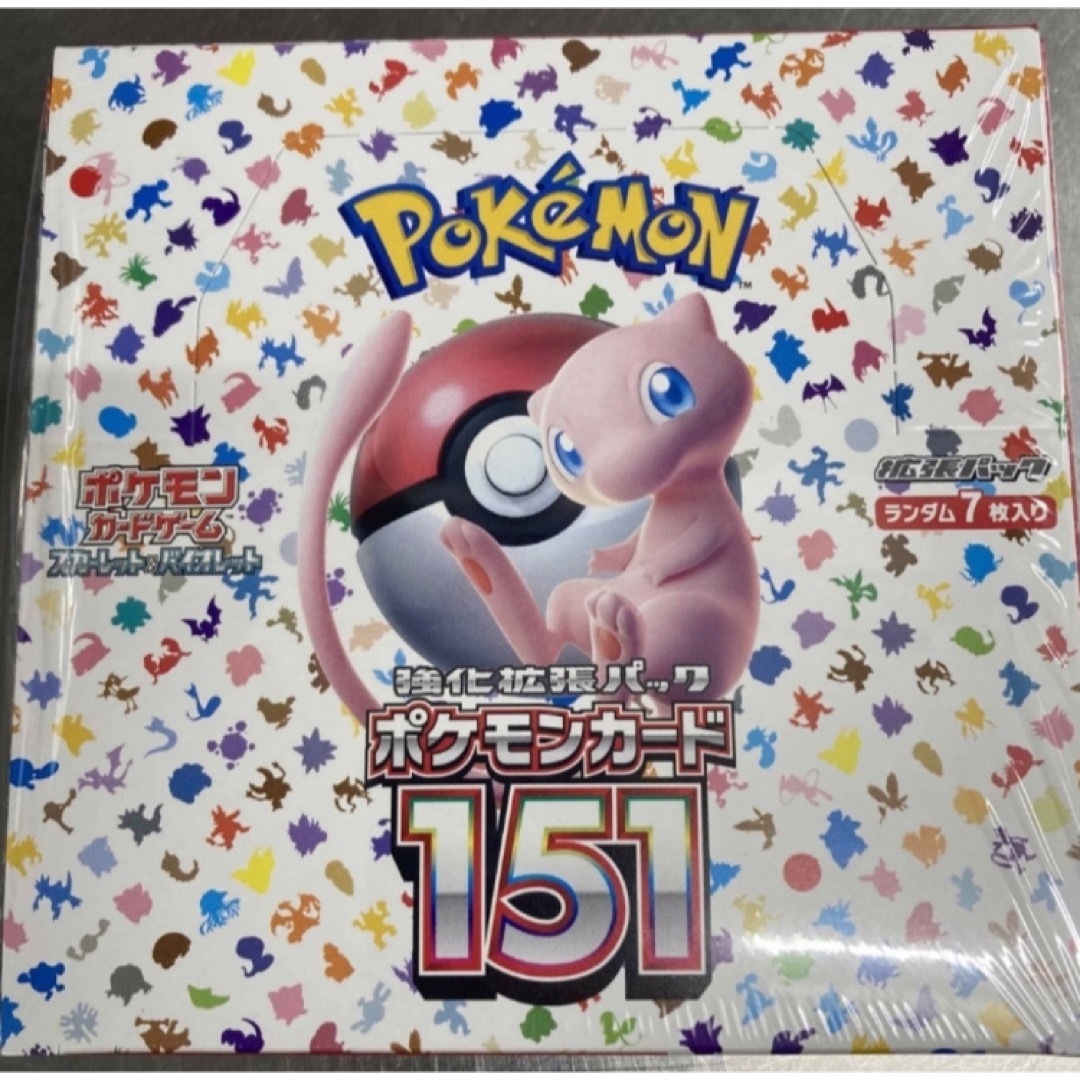 ポケモン　151 box ボックス　強化拡張パック‼️