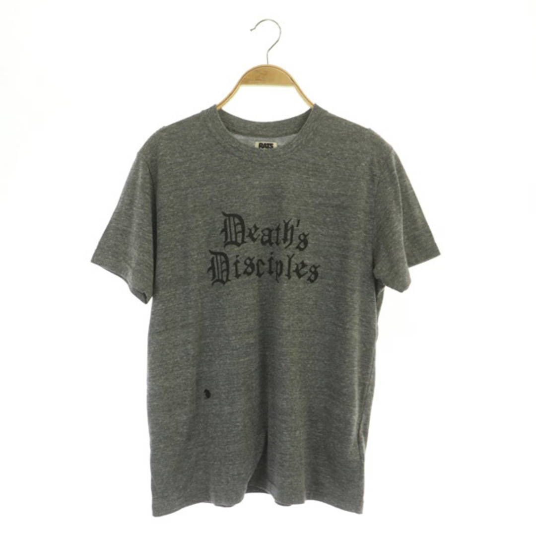 RATS ラッツ Tシャツ サイズ:L サークルロゴ クルーネック 半袖 Tシャツ CIRCLE LOGO TEE 19SS ネイビー 紺 トップス カットソー 【メンズ】