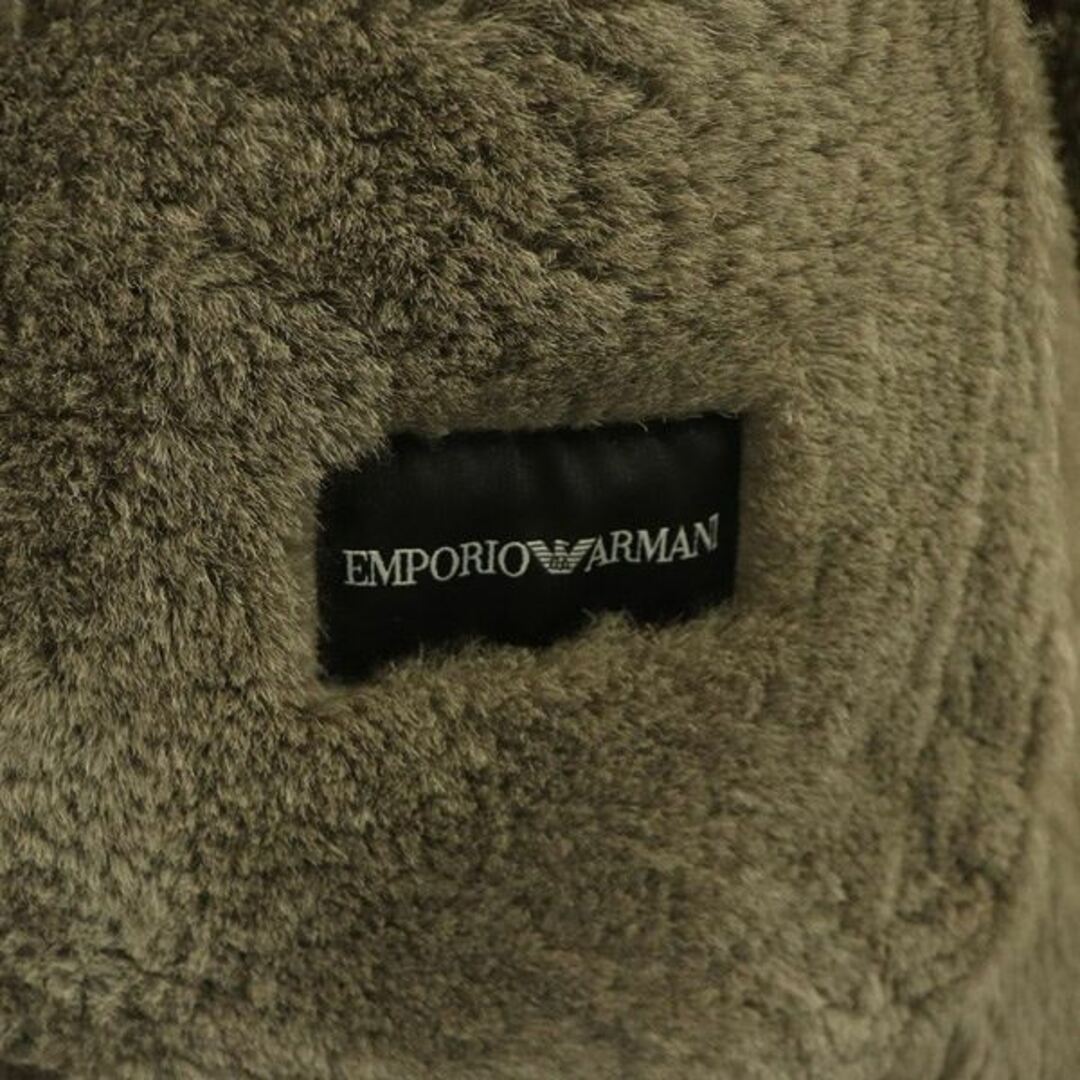 Emporio Armani - エンポリオアルマーニ ムートンコート ロング ジップ