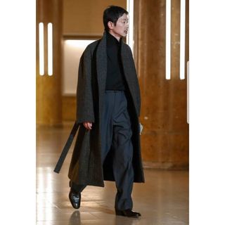 ルメール(LEMAIRE)の希少 lemaire tibetan coat 48 加瀬亮(トレンチコート)