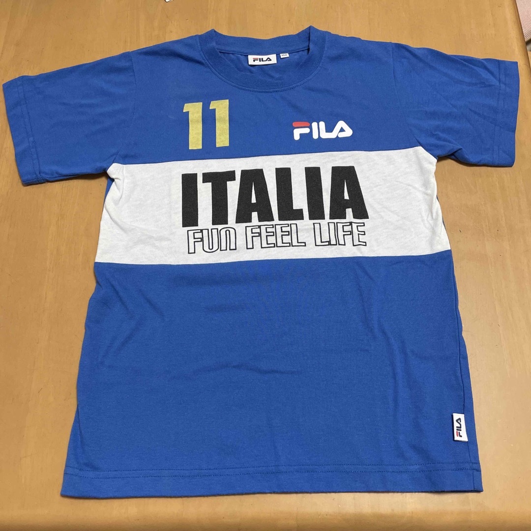 FILA(フィラ)のFILA Tシャツ　150 キッズ/ベビー/マタニティのキッズ服男の子用(90cm~)(Tシャツ/カットソー)の商品写真