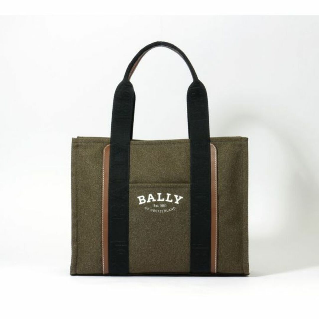 51重さバリー BALLY トートバッグ 6302434 DEEP MOSS