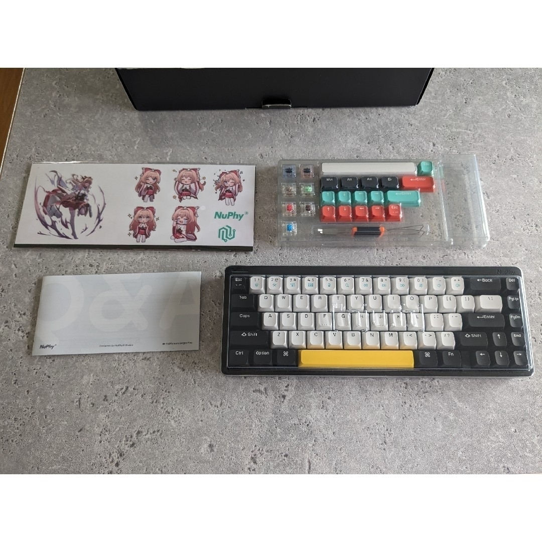 NuPhy Halo65 メカニカルキーボード ベイビー カンガルー軸 NuPhy Halo65 メカニカルキーボード ベイビー カンガルー軸