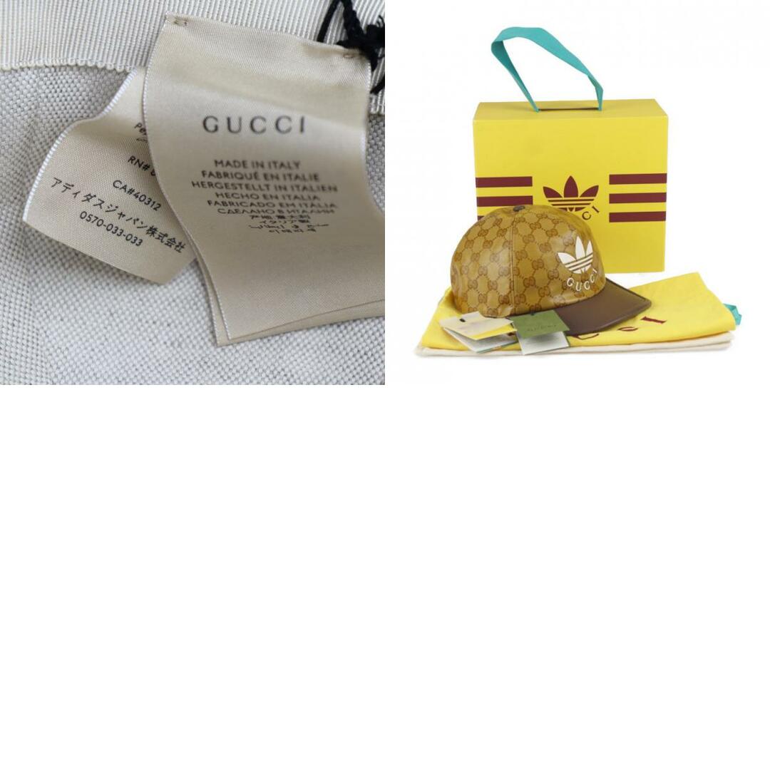 Gucci - GUCCI グッチ アディダス コラボ GGベースボールキャップ