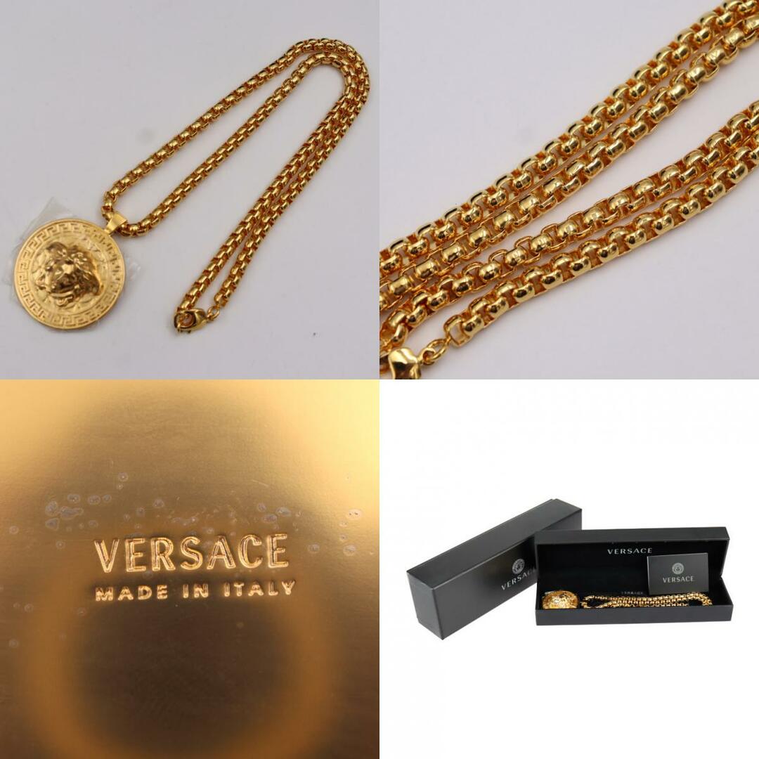 カラーゴールドversace ネックレス メダリオン