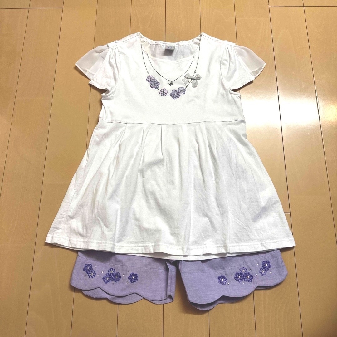 ANNA SUI mini - ANNA SUImini 150【極美品】♡ネックレス刺繍♡の通販 ...