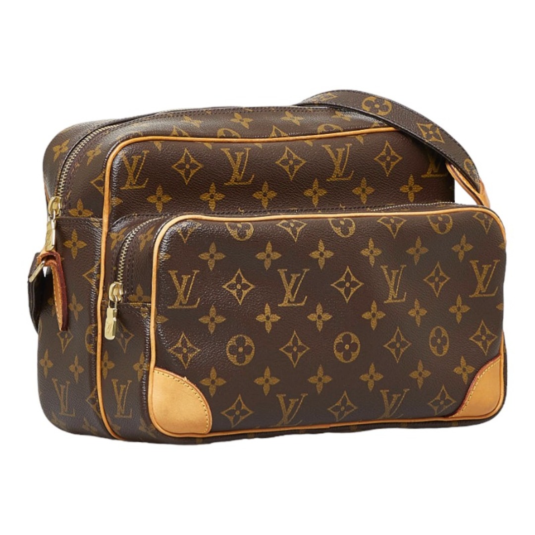 ルイヴィトン LOUIS VUITTON ナイル モノグラム ショルダーバッグ PVC ...