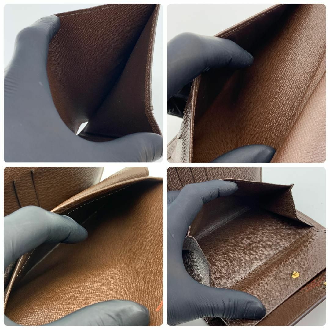 LOUIS VUITTON - ✨極美品✨ ルイヴィトン ダミエ ポルト パピエ 二