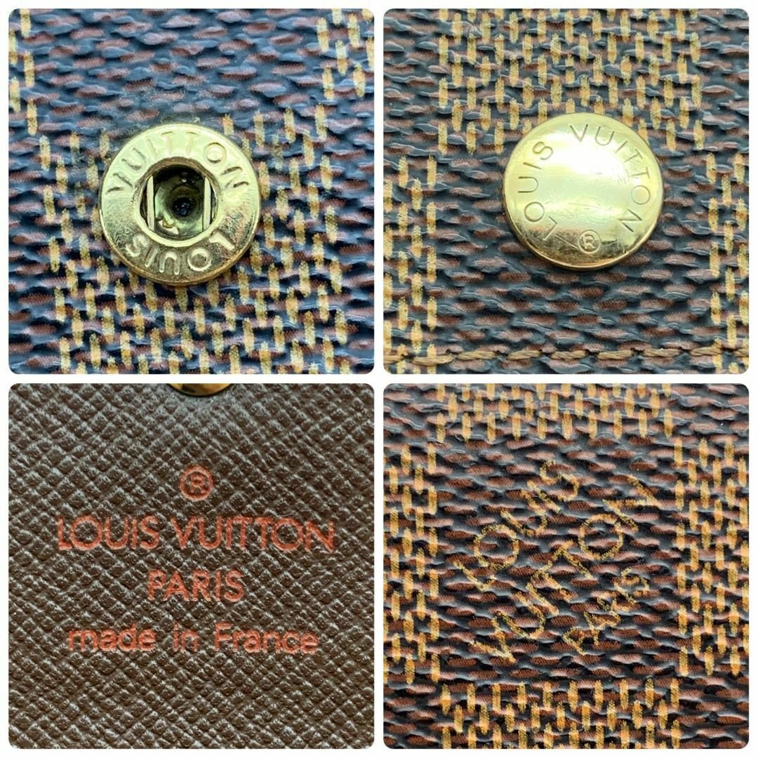 LOUIS VUITTON - ✨極美品✨ ルイヴィトン ダミエ ポルト パピエ 二