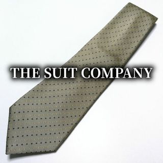 スーツカンパニー(THE SUIT COMPANY)のスーツカンパニー ドット グリーン ネクタイ B101-C04(ネクタイ)