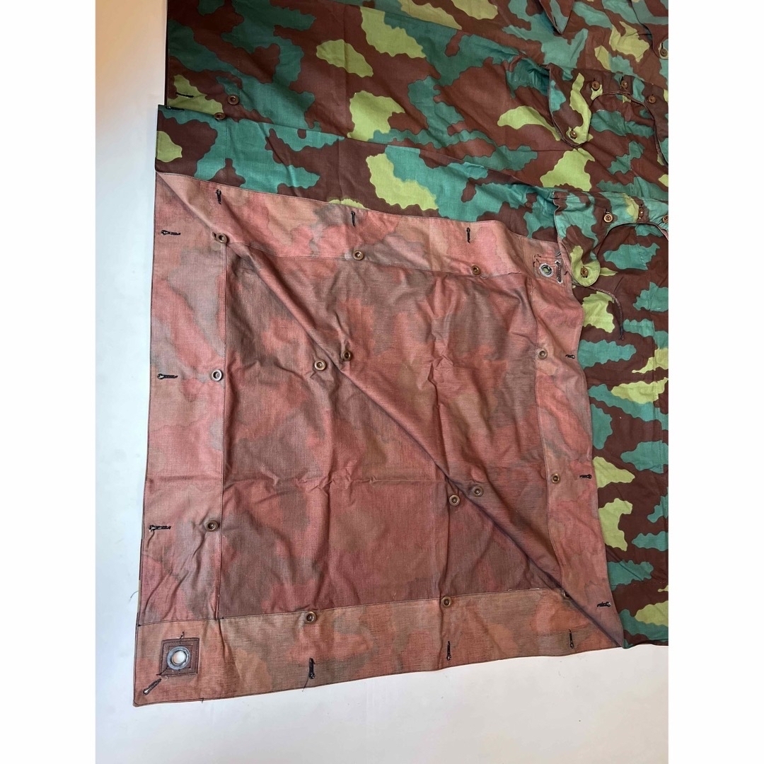軍幕 イタリア軍 ポンチョテント サンマルコ迷彩 デットストック ミリタリー