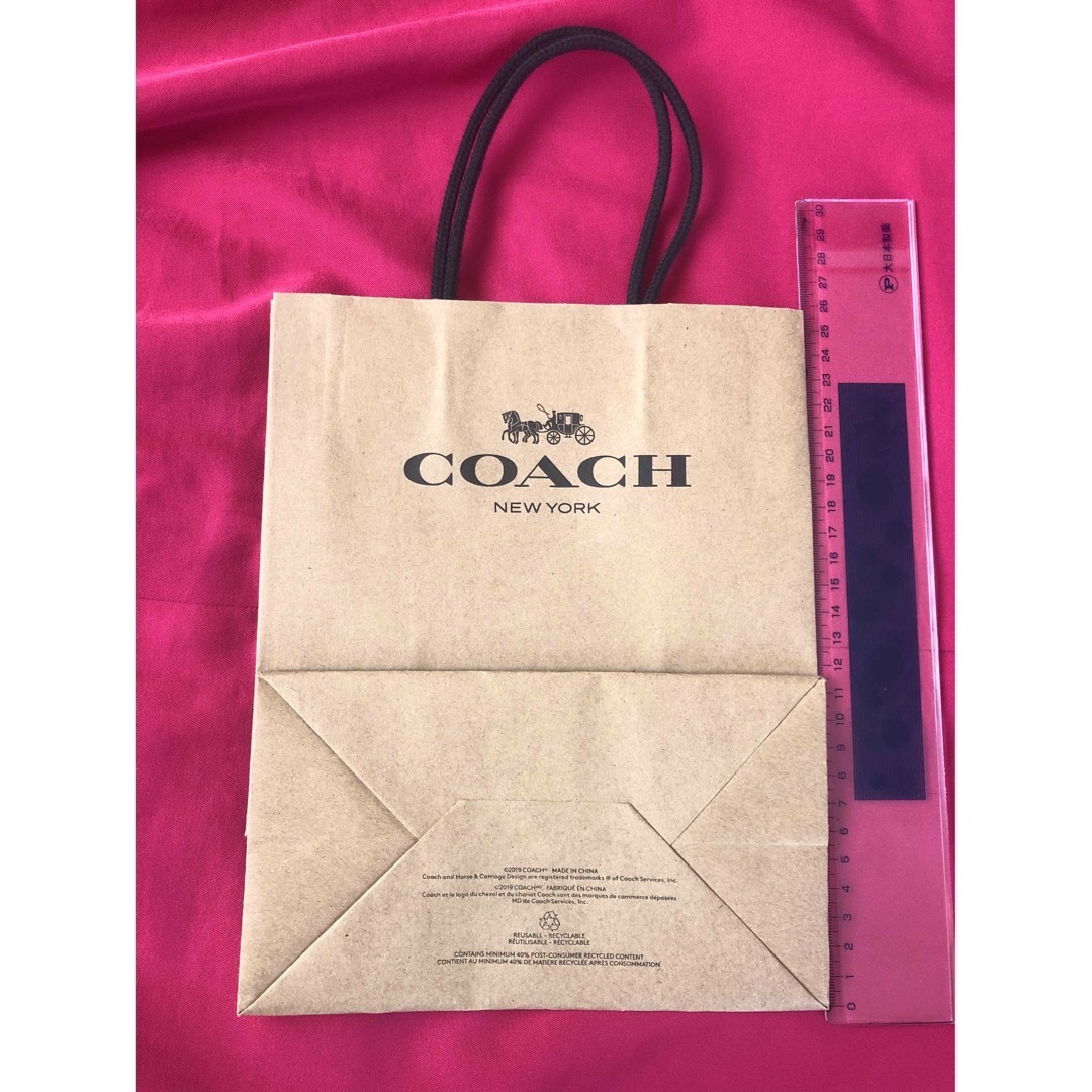 新品未使用 COACH コーチ 紙袋